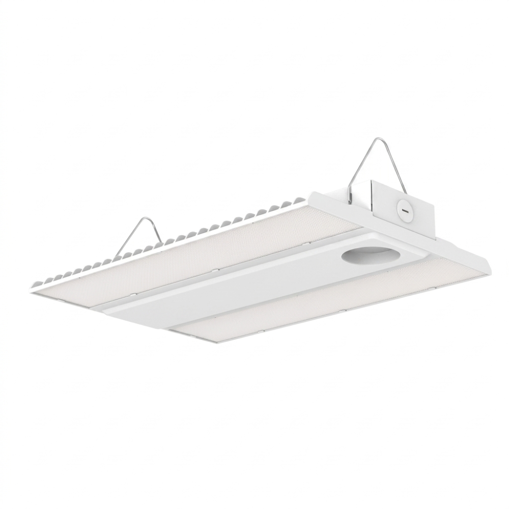 3-Wattage &2-CCT Selectable Linear LED High Bay Light | Field-Adjustable Commercial Fixture