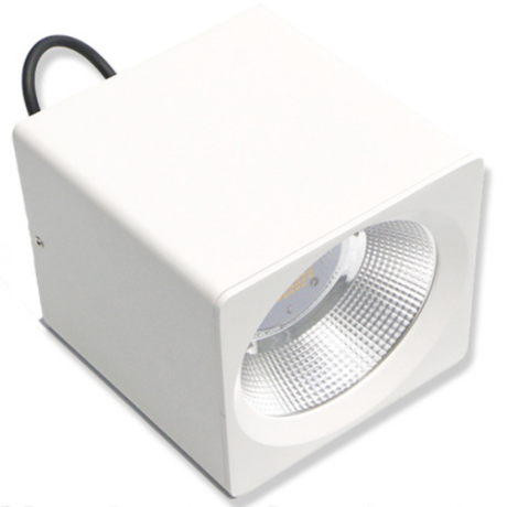 Commercial LED Square Surface Mounted Downlight | High-Lumen Architectural