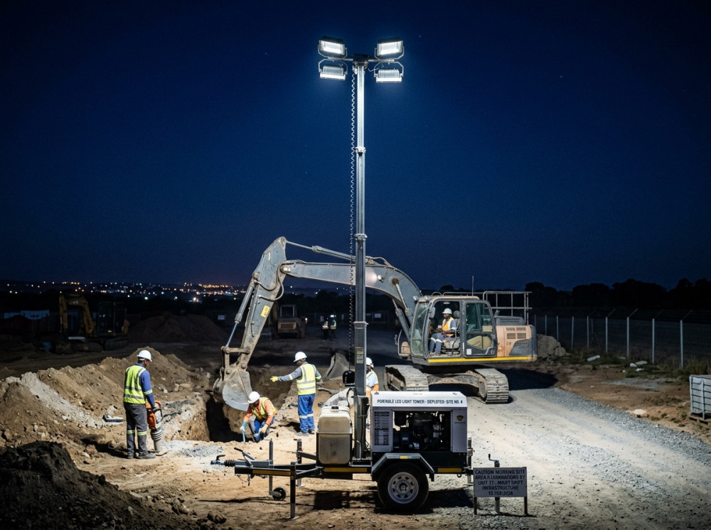 Portable Tower Light — Mobile & Temporary Lighting Solutions